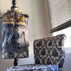 Delia’s Winter Chevron Fur Vest